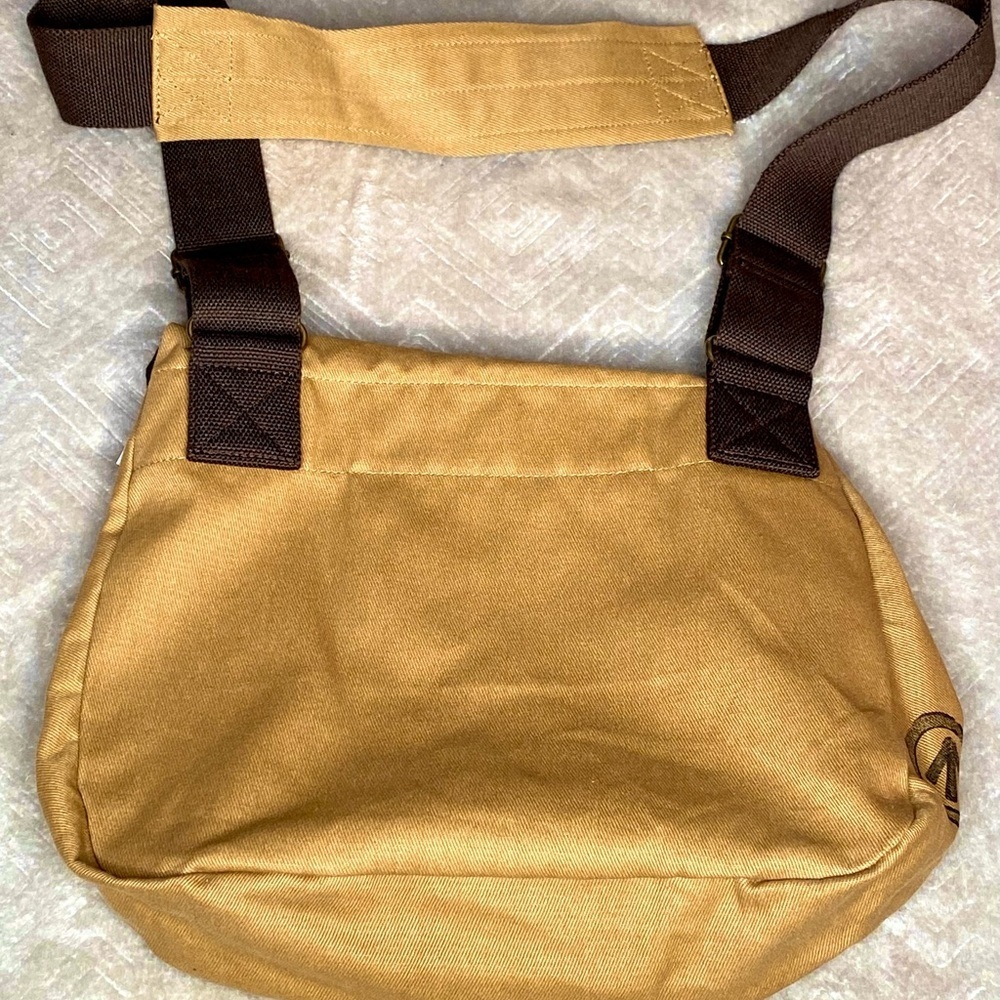RCAF Tan Messenger Shoulder Bag - NEW - Royal Canadian Air Force - Picture 5 of 12